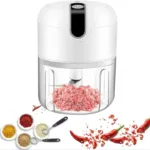 Electric Mini Garlic Chopper, USB Rechargeable Portable Electric Food Chopper - Image 2