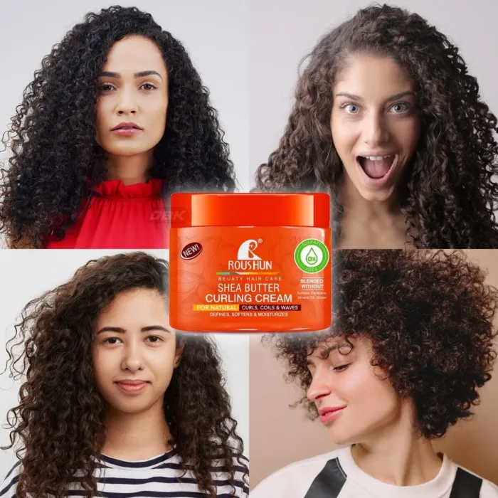 Roushun Shea Butter Curling Cream 350 ml - Image 2