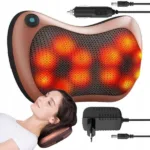 Multifunction Massage Pillow with 8 Massager Heads Heater Neck Shoulder Body Electric Massager