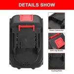 𝟒𝟖𝐕 𝐋𝐢𝐭𝐡𝐢𝐮𝐦-𝐢𝐨𝐧 𝐁𝐚𝐭𝐭𝐞𝐫𝐲 𝐟𝐨𝐫 𝐀𝐥𝐥 𝐂𝐨𝐫𝐝𝐥𝐞𝐬𝐬 𝐏𝐨𝐰𝐞𝐫 𝐓𝐨𝐨𝐥𝐬 𝐋𝐢𝐤𝐞 𝐂𝐨𝐫𝐝𝐥𝐞𝐬𝐬 𝐂𝐚𝐫 𝐖𝐚𝐬𝐡𝐞𝐫, 𝐂𝐨𝐫𝐝𝐥𝐞𝐬𝐬 𝐃𝐫𝐢𝐥𝐥 𝐌𝐚𝐜𝐡𝐢𝐧𝐞, 𝐆𝐫𝐚𝐬𝐬 𝐂𝐮𝐭𝐭𝐞𝐫, 𝐂𝐨𝐫𝐝𝐥𝐞𝐬𝐬 𝐈𝐦𝐩𝐚𝐜𝐭 𝐖𝐫𝐞𝐧𝐜𝐡, 𝐑𝐞𝐜𝐡𝐚𝐫𝐠𝐞𝐚𝐛𝐥𝐞 𝐑𝐞𝐩𝐥𝐚𝐜𝐞𝐦𝐞𝐧𝐭 𝐁𝐚𝐭𝐭𝐞𝐫𝐲 (𝟏 𝐏𝐜𝐬) 𝟏𝟓𝟎𝟎/-