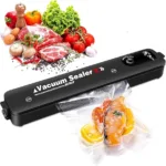 Vacuum Sealer Machine, 60Kpa Automatic Food Vacuum Sealer Full Sealed Vacuum, 2.5 x 14.4 x 1.7in Multifunctional Vacuum Sealing Machine Quiet and Low Noise Operation for Food Preservation - Image 5