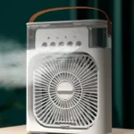 3 in 1 Portable Air Cooler Humidifier Mist Fan Mini and Night Light - Image 4