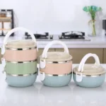 Stainless steel Multi-Layer Insulated Lunch Box - Image 4
