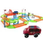 Track city car set