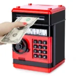 Electronic Bank Money Safe Password Money Box for Kids Ages 3 4 5 6+, Mini ATM Bank Safe Coin Cash Banks Money Saving Box, Great Boys Girls Gift for Birthday Thanksgiving - Image 2