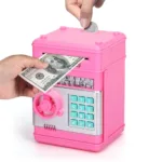 Electronic Bank Money Safe Password Money Box for Kids Ages 3 4 5 6+, Mini ATM Bank Safe Coin Cash Banks Money Saving Box, Great Boys Girls Gift for Birthday Thanksgiving - Image 3