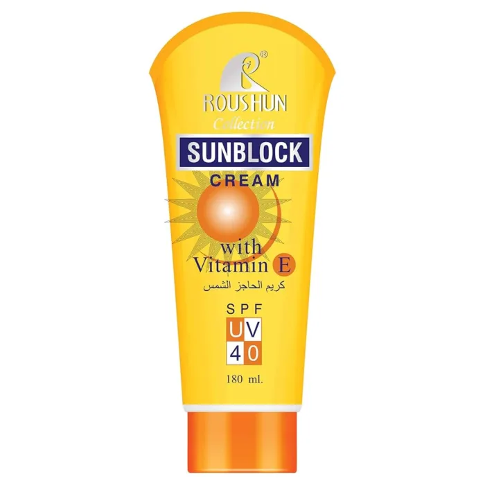 Roushun SPF 40 Sunblock Cream - 180 ml - Image 2