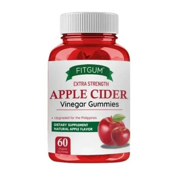 FITGUM APPLE CIDER VINEGAR - 60 Gummies - Image 4