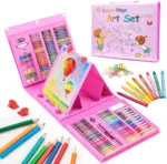 208 Piece Art Set, Artist Sketching Drawing & Painting Set with Case Art Kit for Kids Teens and Adults - Image 2
