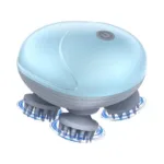 Scalp Massager, Rechargeable Electric Head Kneading Massager, 3 Speed Modes, Handheld Portable Head Scratcher Massage Machine for Hair Growth, Deep Clean & Stress Relax