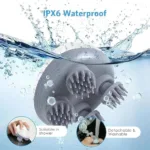 Scalp Massager, Rechargeable Electric Head Kneading Massager, 3 Speed Modes, Handheld Portable Head Scratcher Massage Machine for Hair Growth, Deep Clean & Stress Relax - Image 6