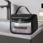 Wash Bag Multi-Functional Standard Makeup Pouch for Women and Men use for Traveling, Camping, Office - Image 2