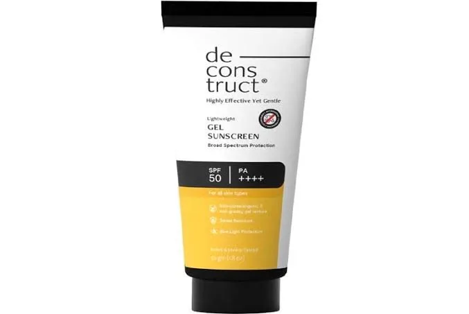 2026/04/1001782605.webp Deconstruct Gel Sunscreen SPF 50+ PA+++ 50g - Image 1