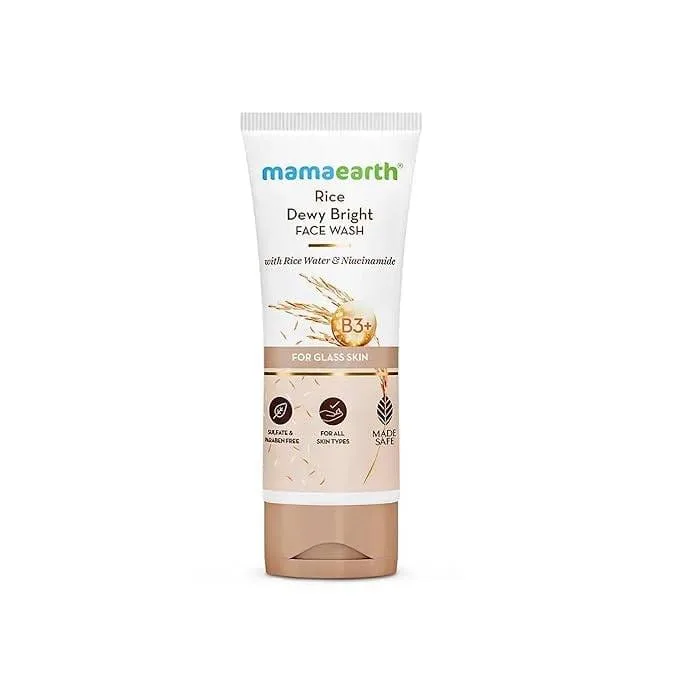 Mama Earth Rice Face Wash 100ml Mama Earth Rice Face Wash 100ml