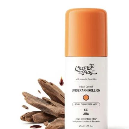 Chemist at Play UnderArm Roll-On with 5% AHA