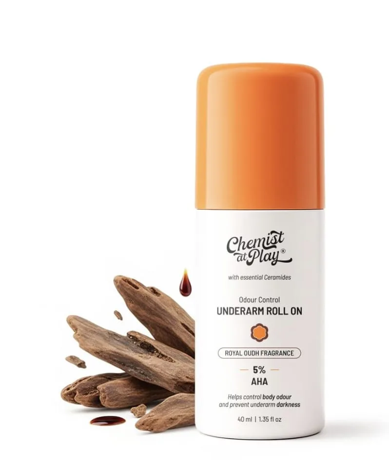 Chemist at Play UnderArm Roll-On with 5% AHA Chemist at Play UnderArm Roll-On with 5% AHA