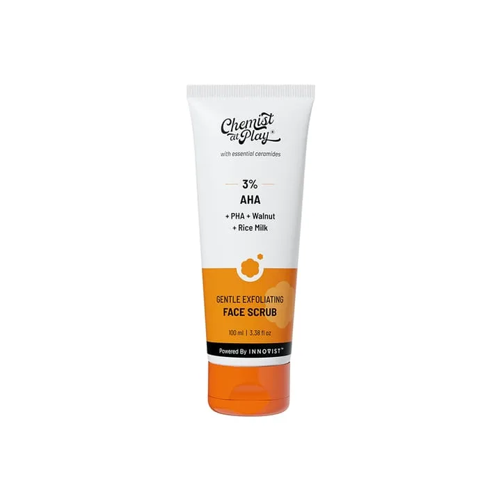 Chemist at Play Gentle Exfoliating Face Scrub 100ml Chemist at Play Gentle Exfoliating Face Scrub 100ml