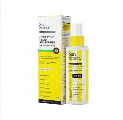 SunScoop Hydrating Face Body Sunscreen Spray SPF 60 125ml